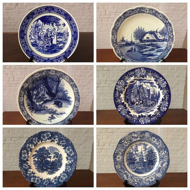 Тарелки винтажные декоративные 