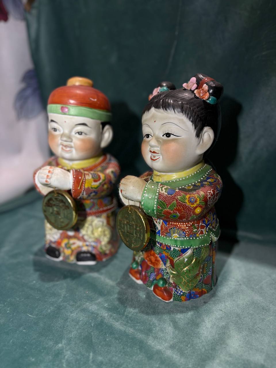 Статуэтка в стиле шинуазри 2 штуки