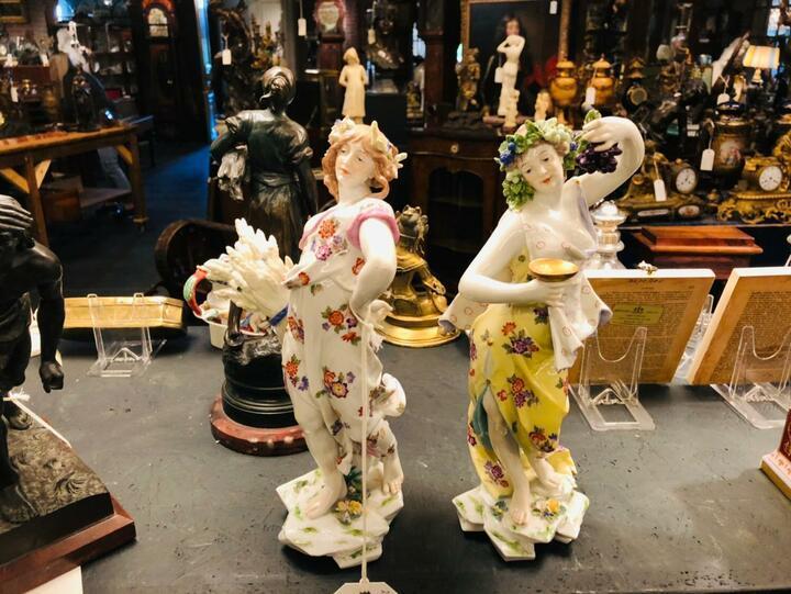 Статуэтка 2 штуки винтажная