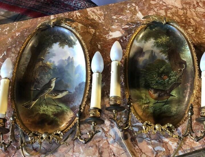 Бра 2 штуки антикварные