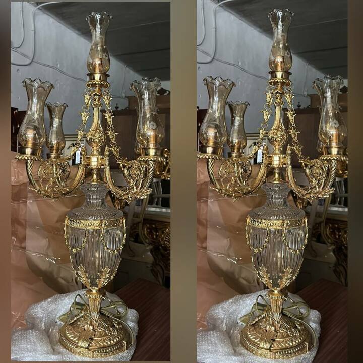 Лампа настольная в форме подсвечника 2 штуки