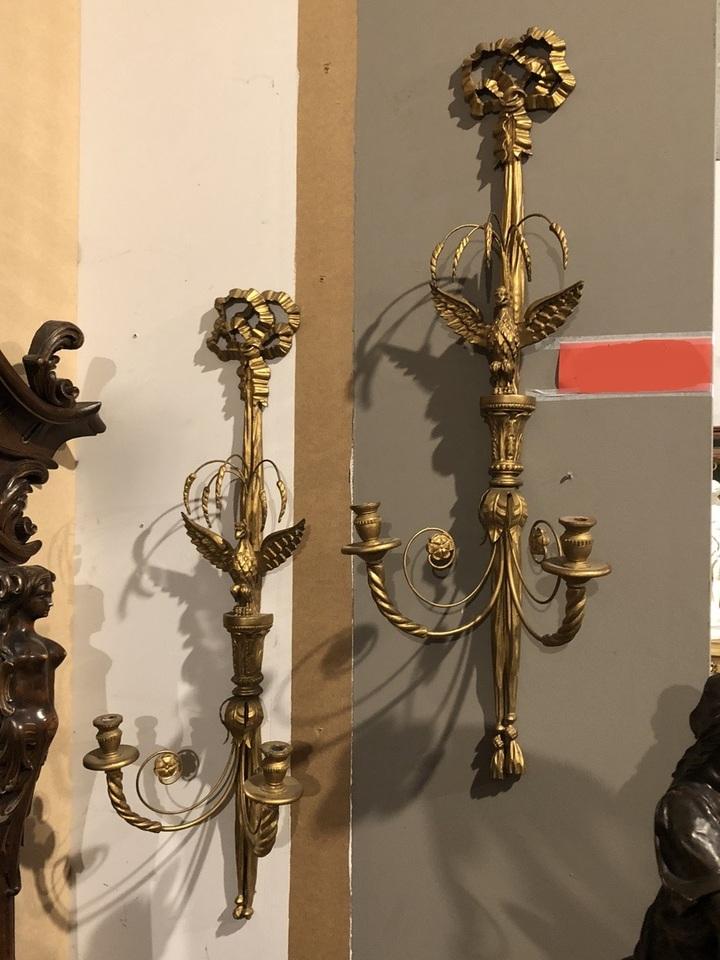 Бра 2 штуки в стиле ампир