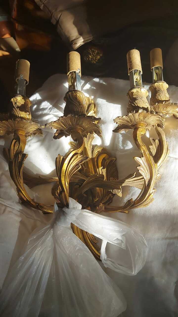 Бра винтажное 3 штуки