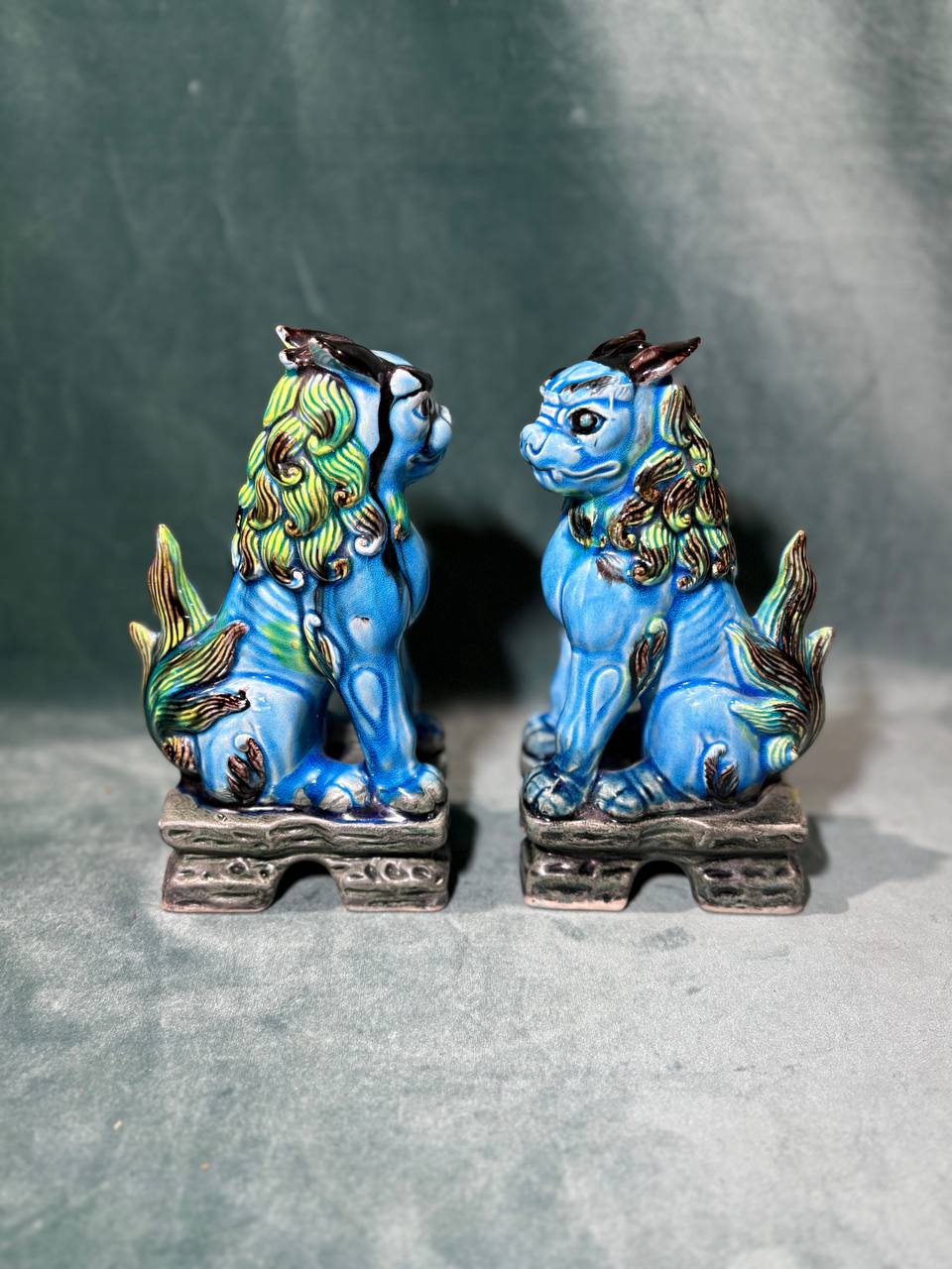 Скульптура/фигурка/статуэтка Собака Фу 2 штуки