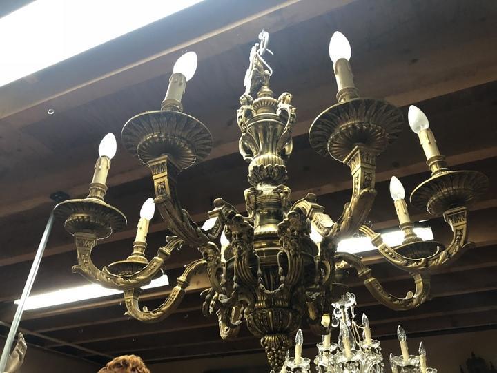 Люстра винтажная
