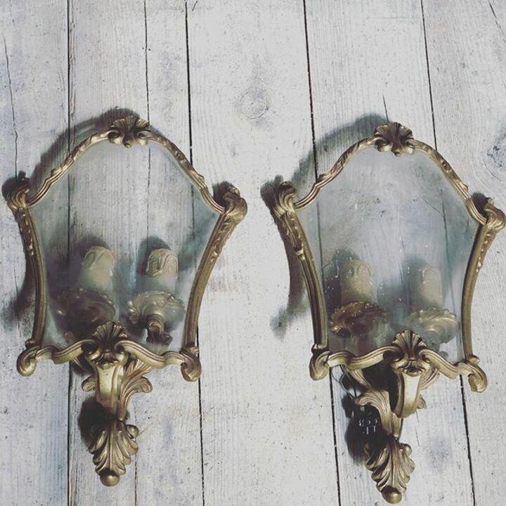 Бра 2 штуки винтажное