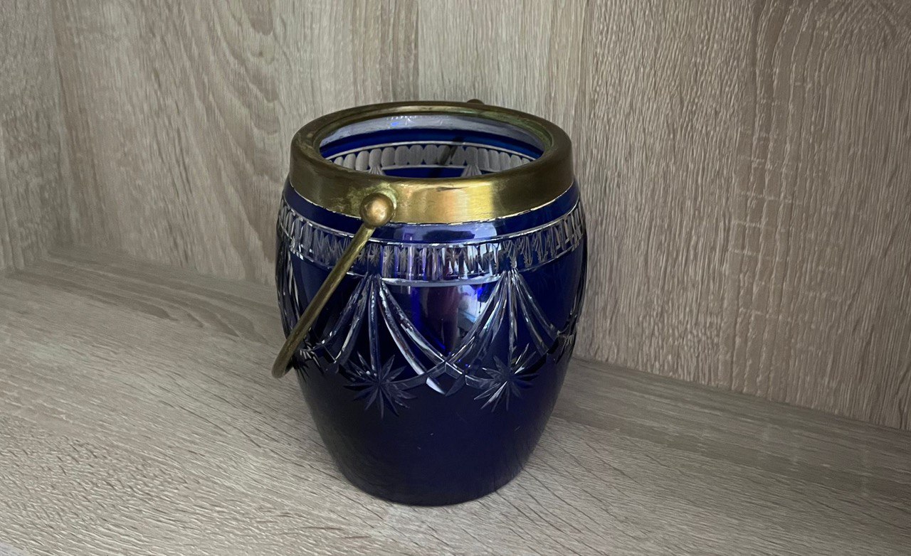 Ваза/Ведерко для льда винтажное