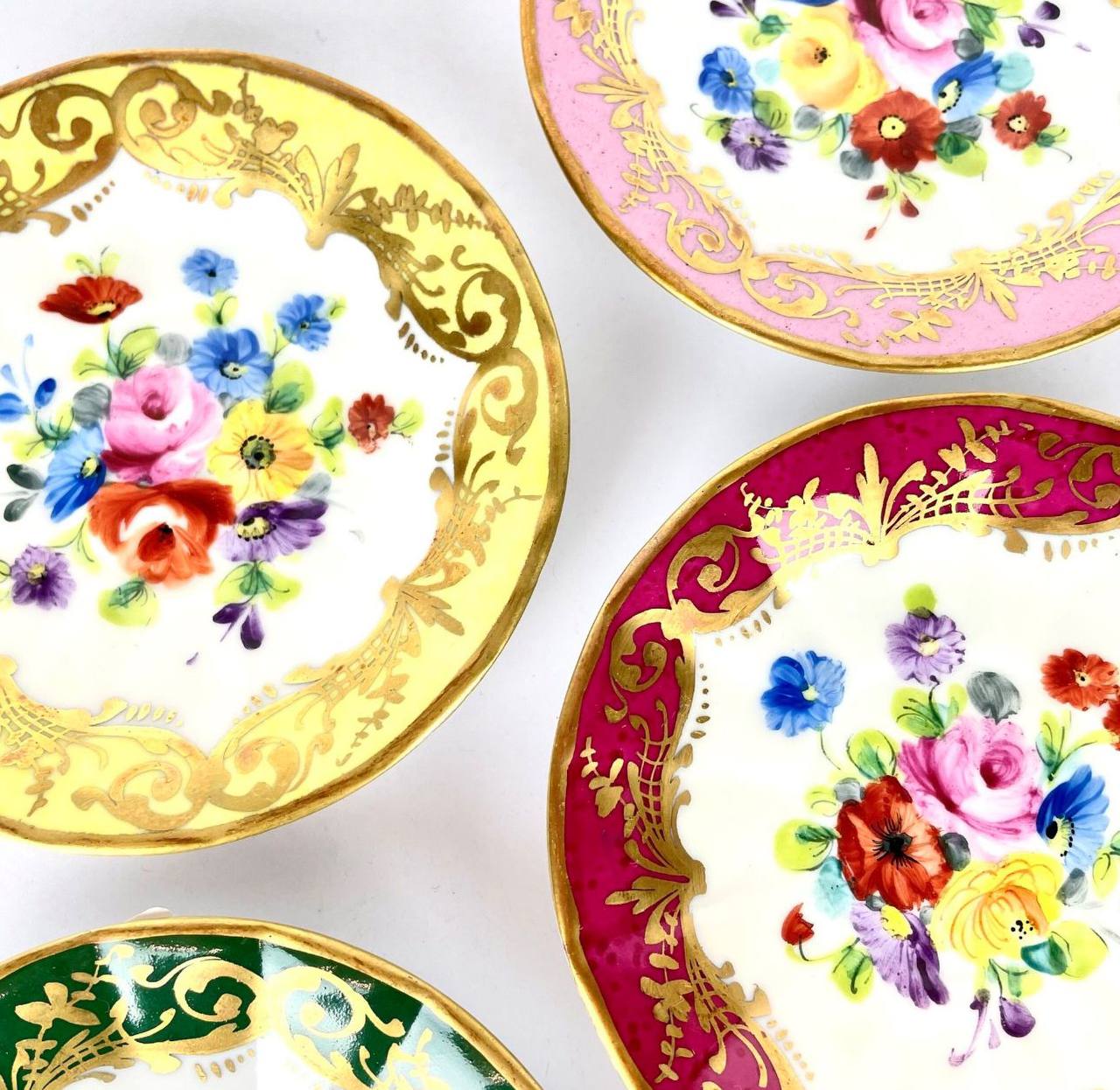 Сервиз чайный коллекционный от мастерской Le Tallec : Чайная пара 10 штук