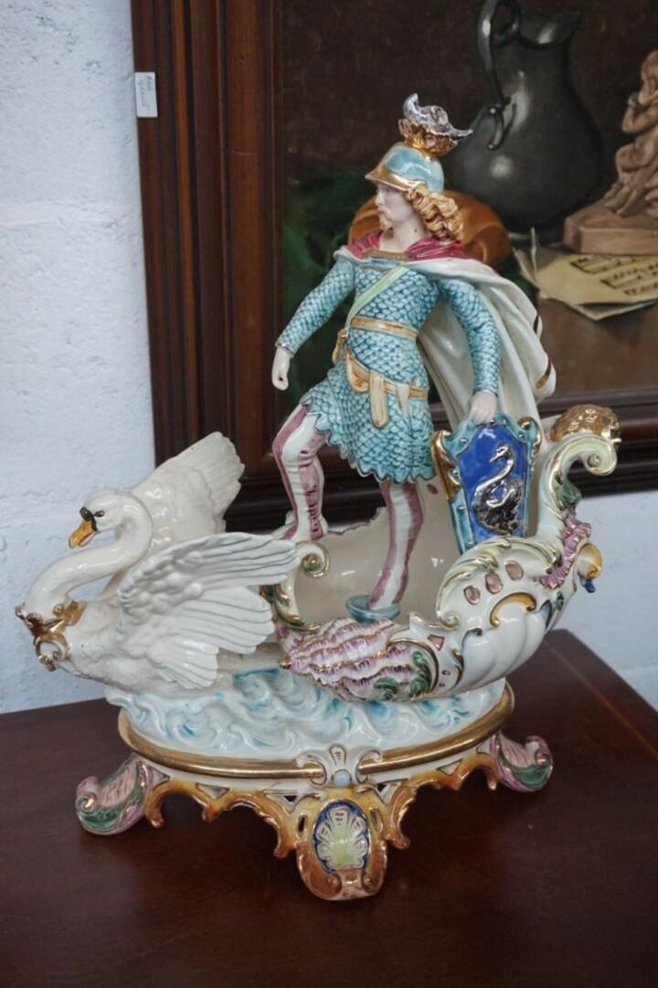 Ваза фарфоровая винтажная