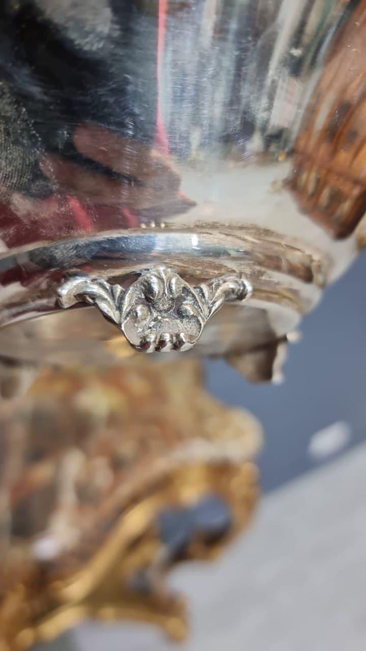 Ваза/фруктовница/Чаша/Тарелка серебренная