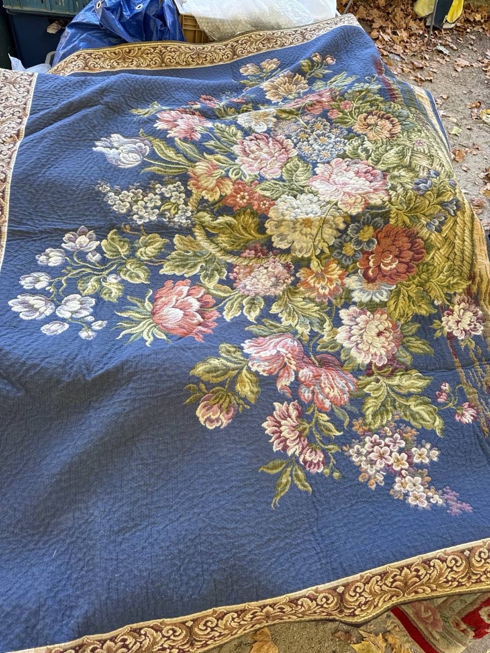 Гобелен винтажный Цветы