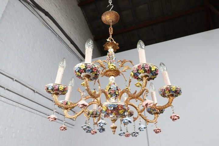 Люстра винтажная