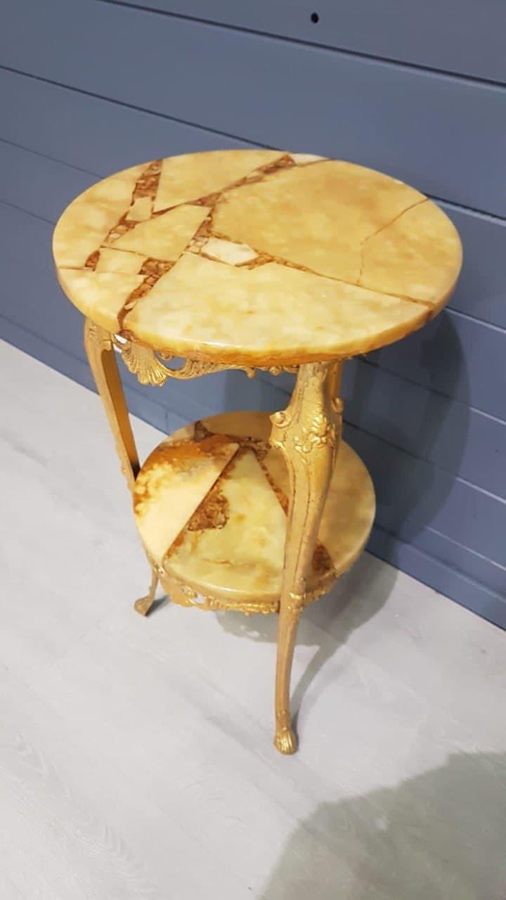 Стол консольный в стиле Людовика XV