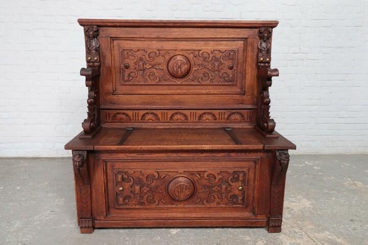 Скамья/лавка в стиле ренессанс