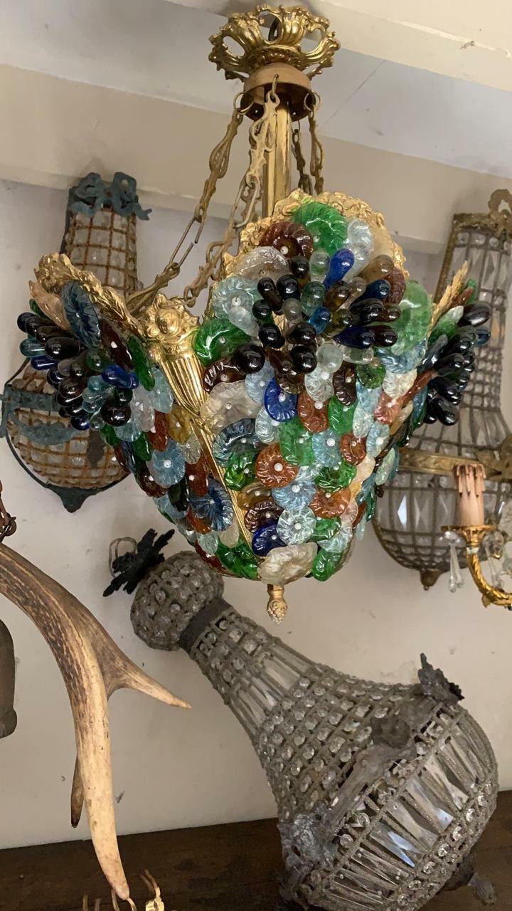 Люстра 4 штуки винтажная