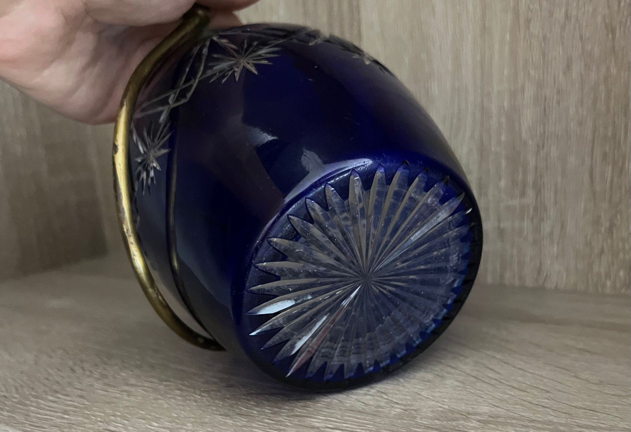 Ваза/Ведерко для льда винтажное