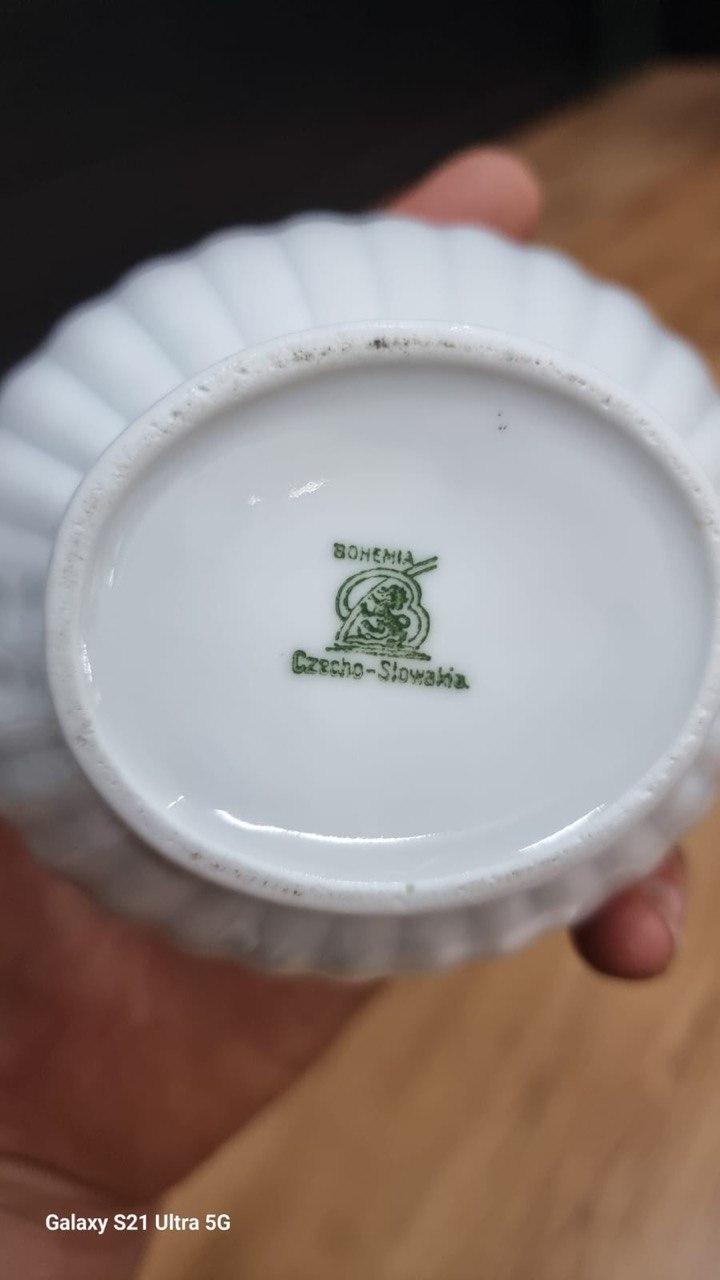 Сахарница винтажная Bohemia