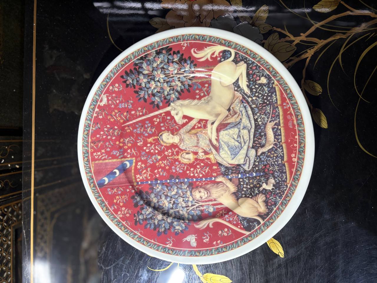 Тарелка декоративная винтажная 2 штуки Limoges