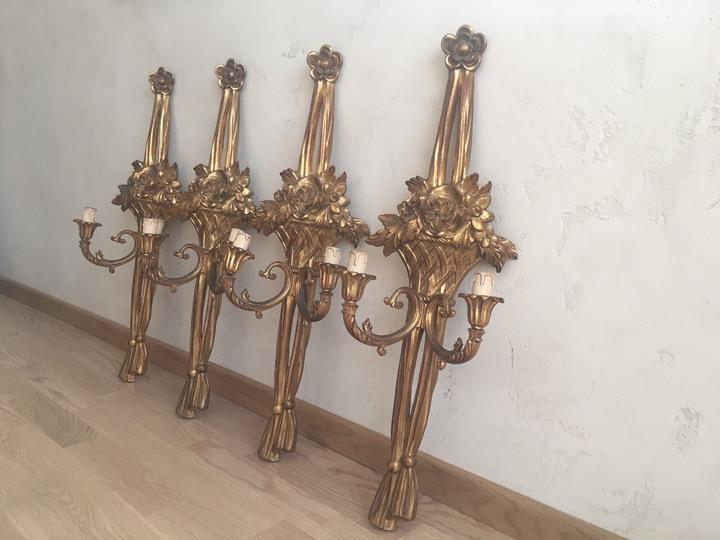 Бра комплект 4 штуки