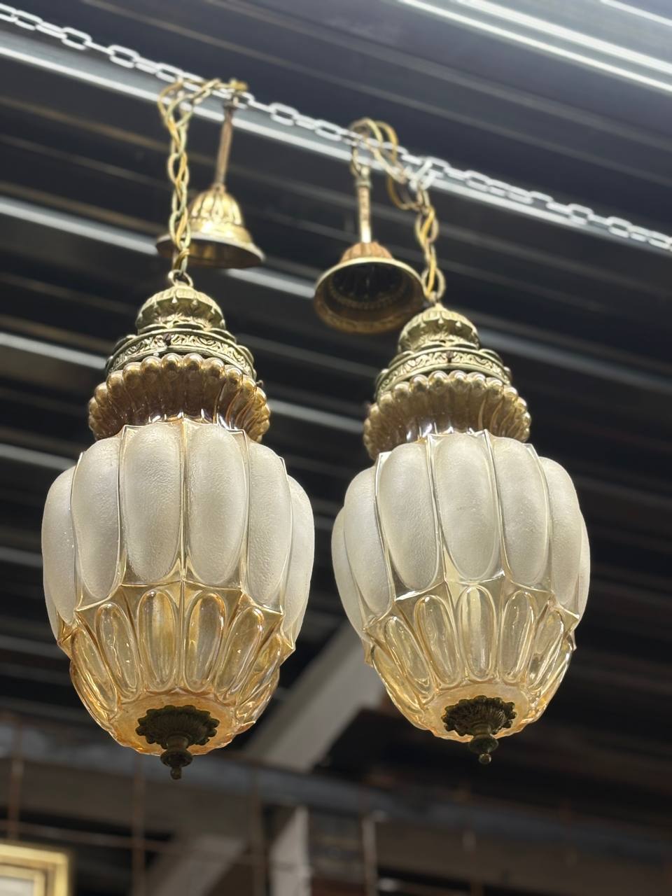 Фонарь/Люстра винтажная 2 штуки