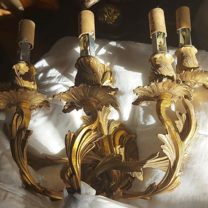 Бра винтажное 3 штуки