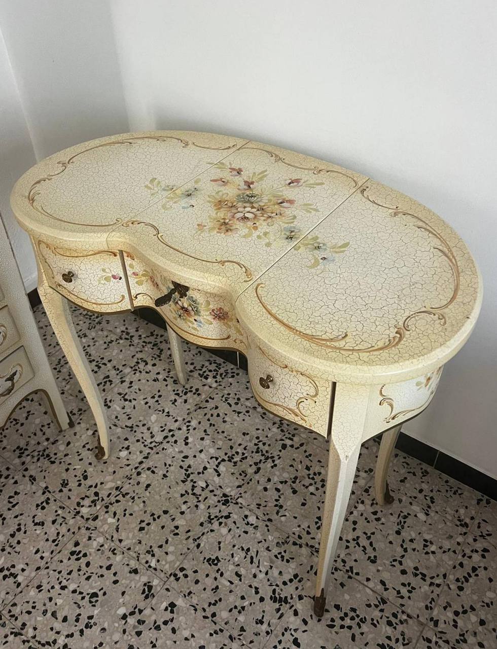 Трюмо/Стол дамский с зеркалом в стиле венецианского барокко