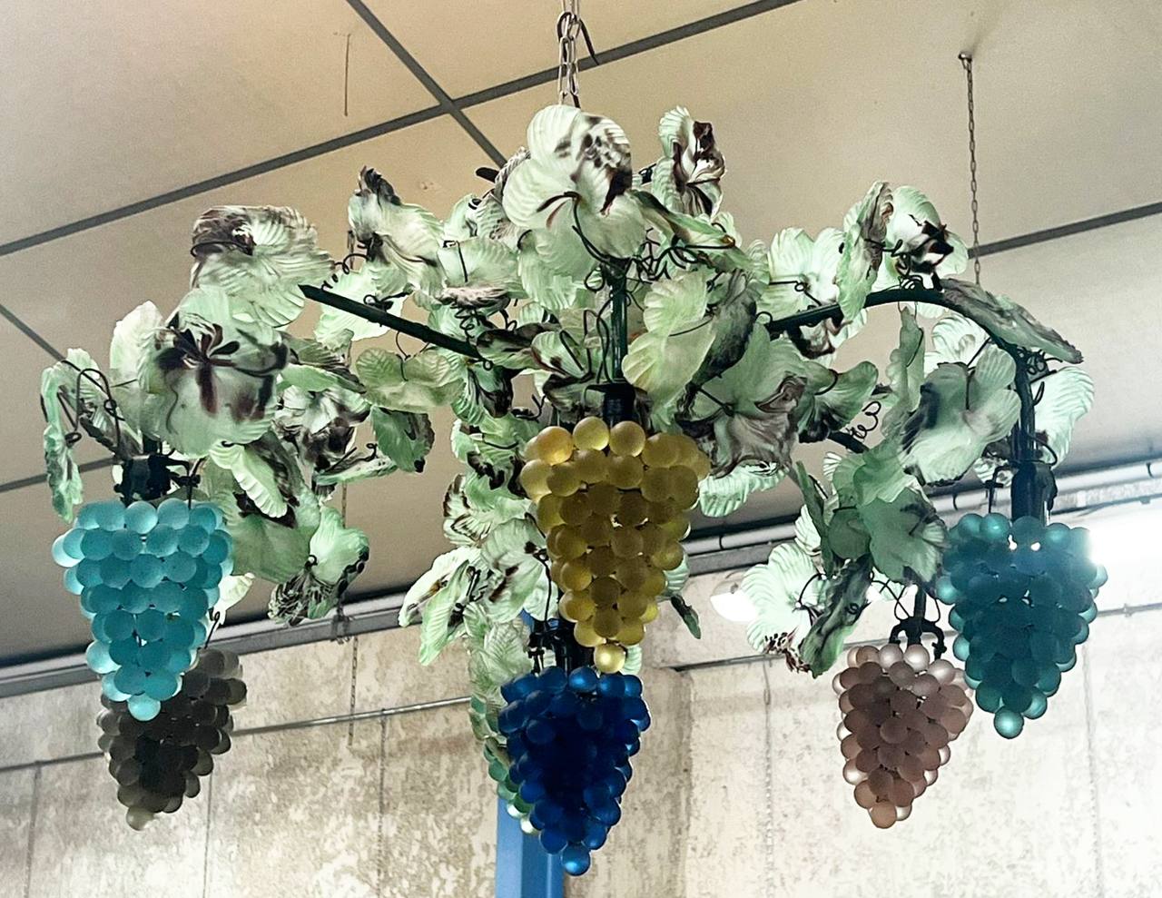 Люстра винтажная Мурано