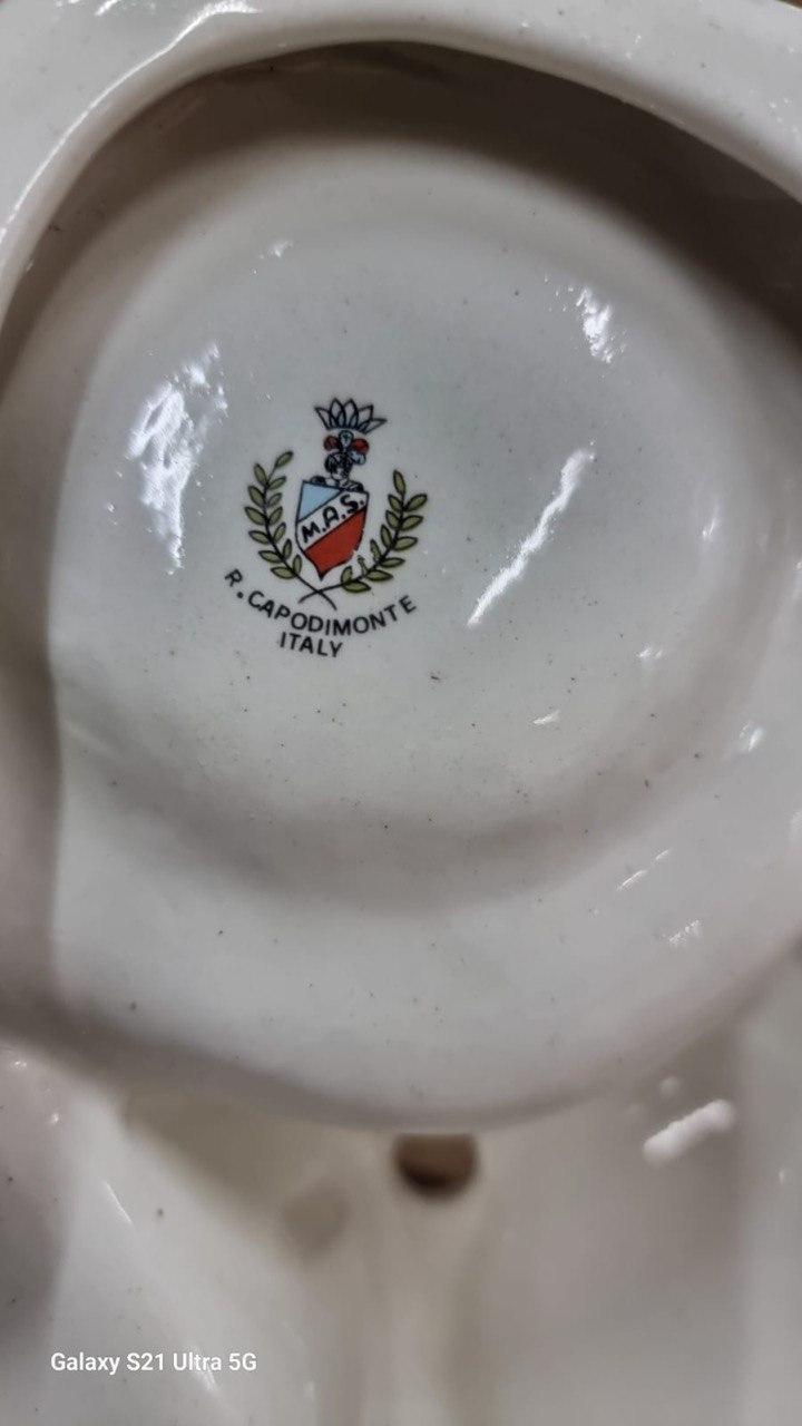 Сервиз чайный/кофейный на подставке от Каподимонте