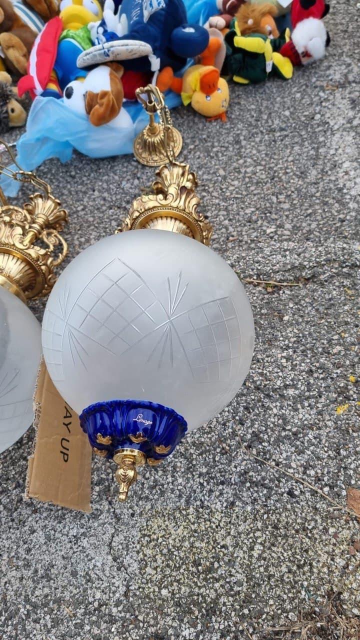 Люстра 2 штуки винтажная Limoges