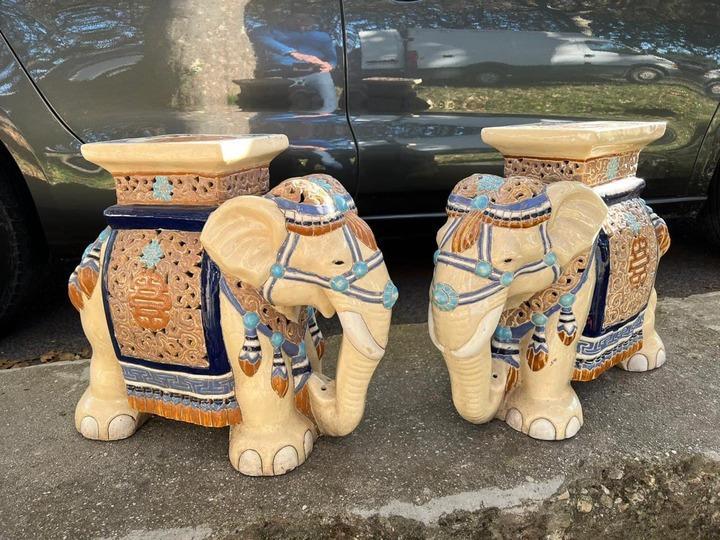 Подставка/Скульптура/фигура Слон 2 штуки