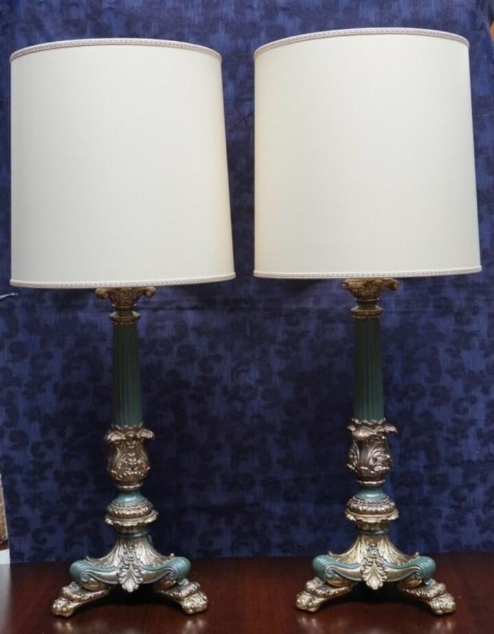 Лампы парные в стиле барокко