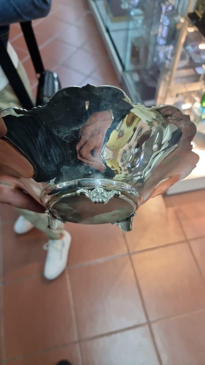 Ваза/фруктовница/Чаша/Тарелка серебренная