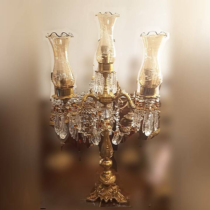 Лампа настольная в форме подсвечника/Жирандоль (4 штуки)