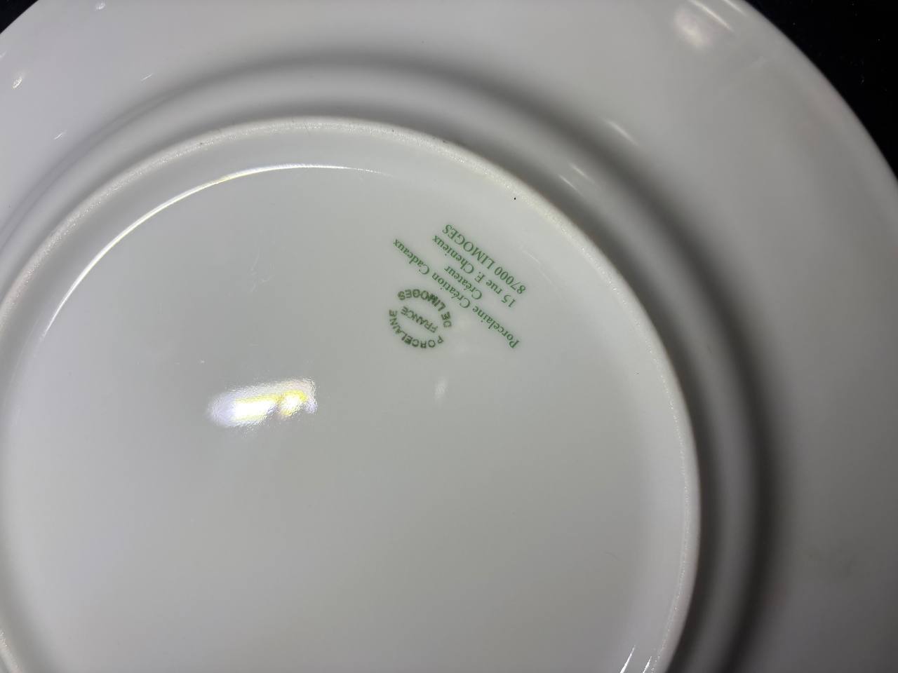 Тарелка декоративная винтажная 2 штуки Limoges