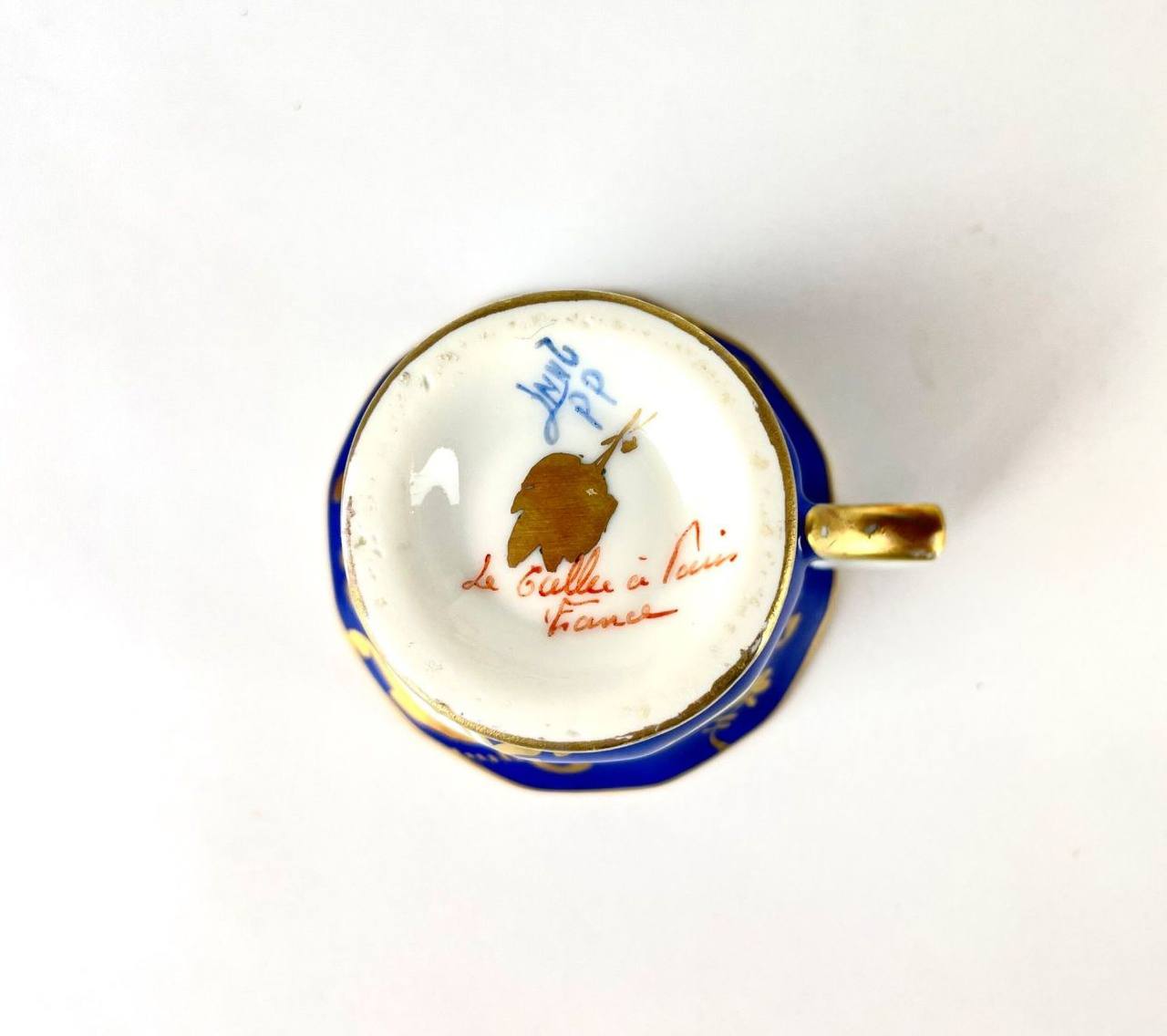 Сервиз чайный коллекционный от мастерской Le Tallec : Чайная пара 10 штук