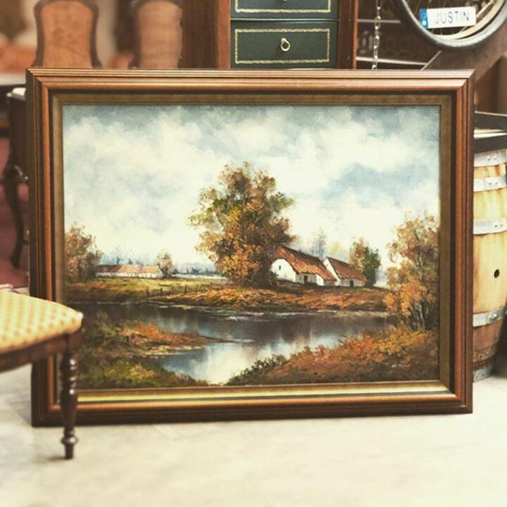 Картина/пейзаж винтажный