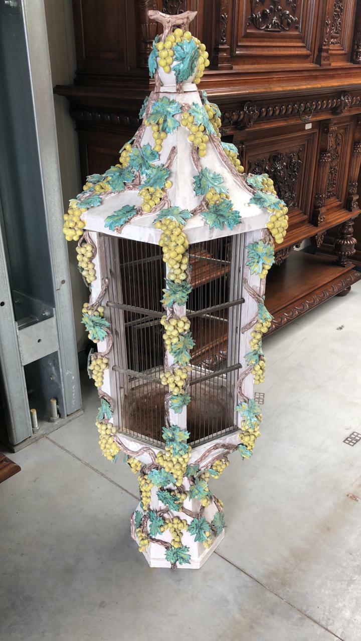 Клетка винтажная садово-парковая