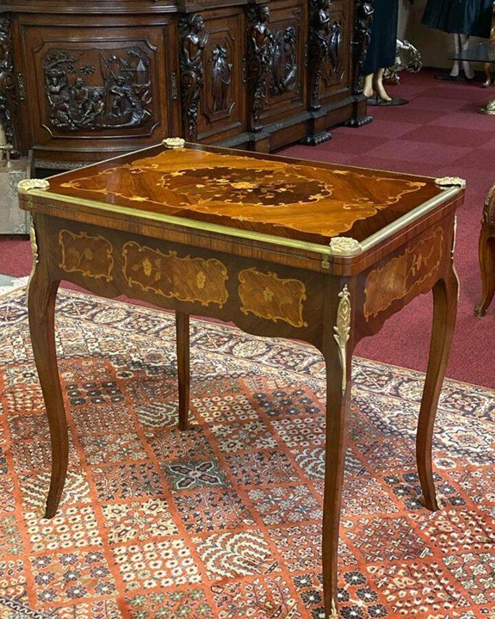 Стол письменный/ломберный в стиле Людовика XV