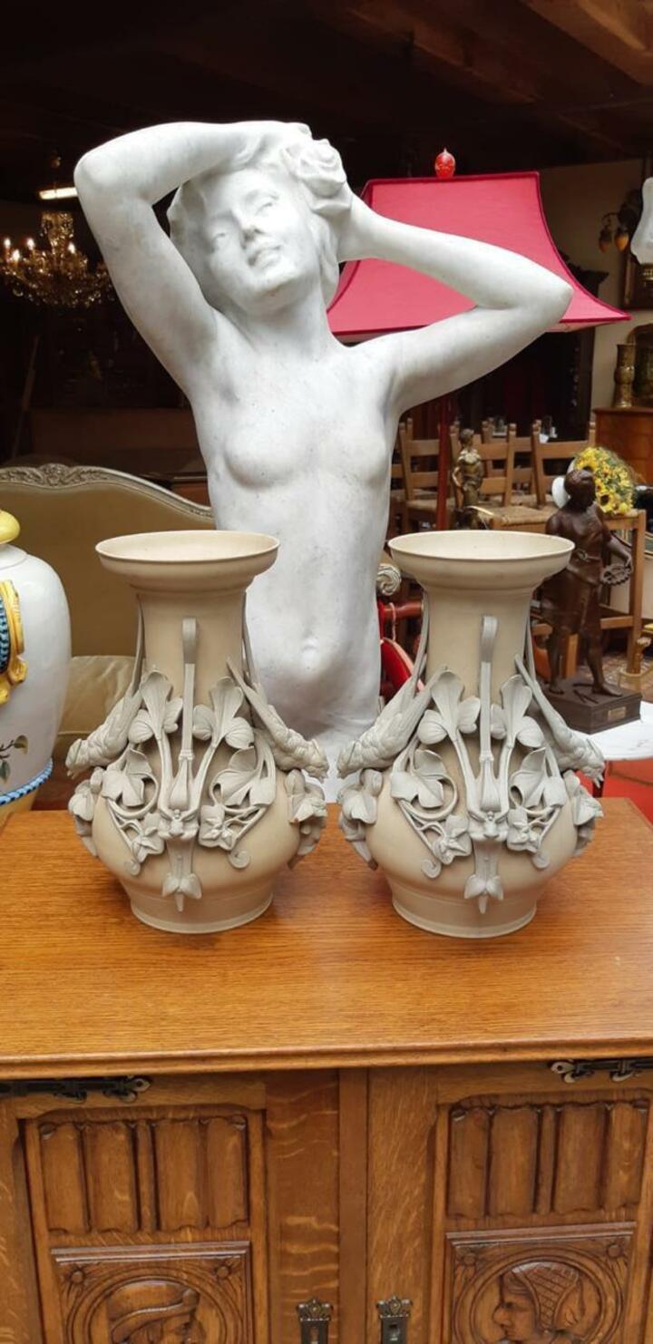 Ваза 2 штуки винтажная