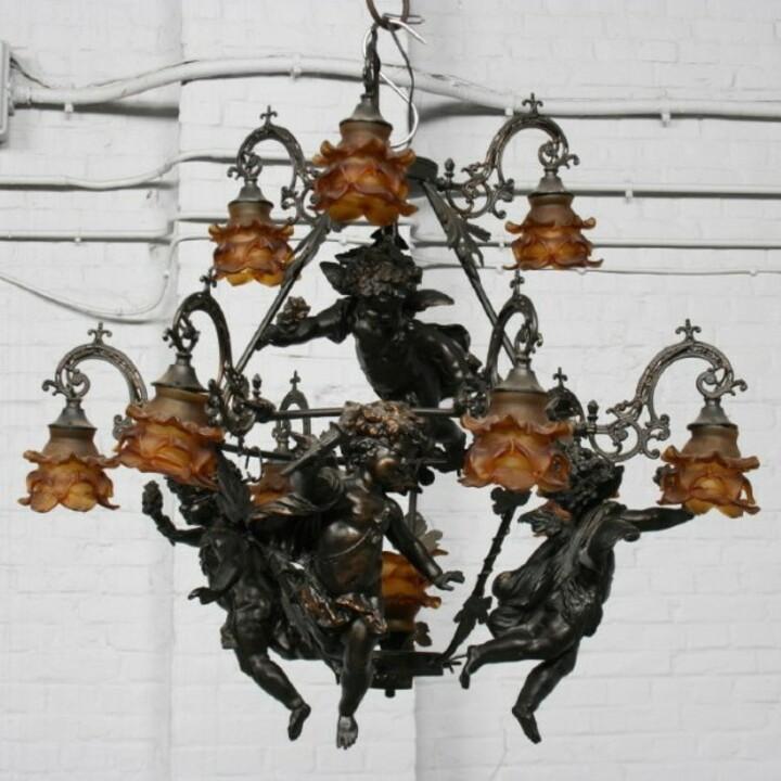 Люстра винтажная