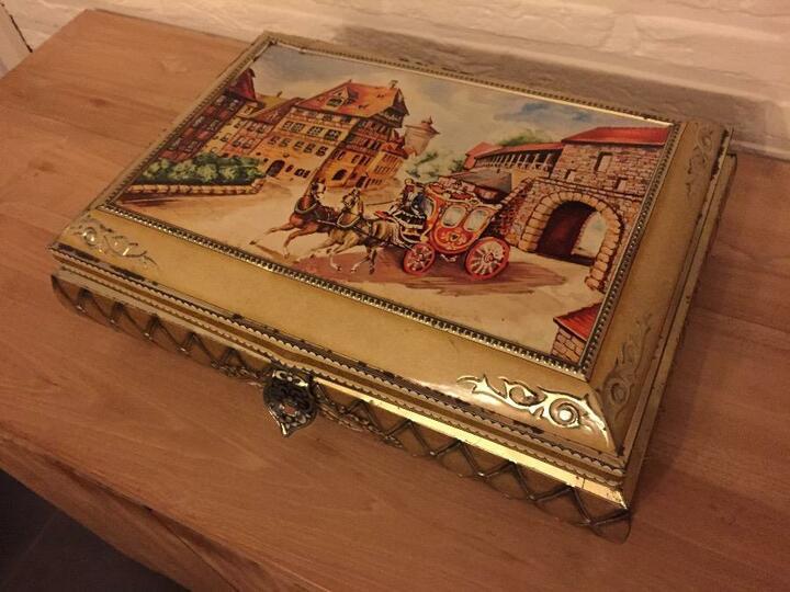 Шкатулка винтажная