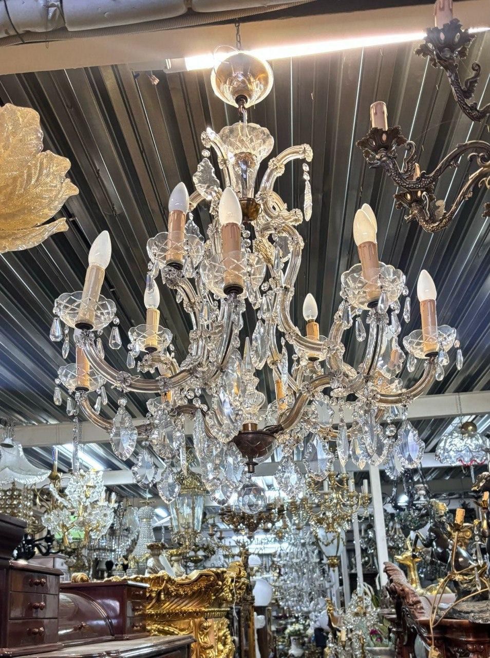 Люстра винтажная