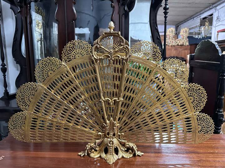 Экран каминный в стиле Людовика XV