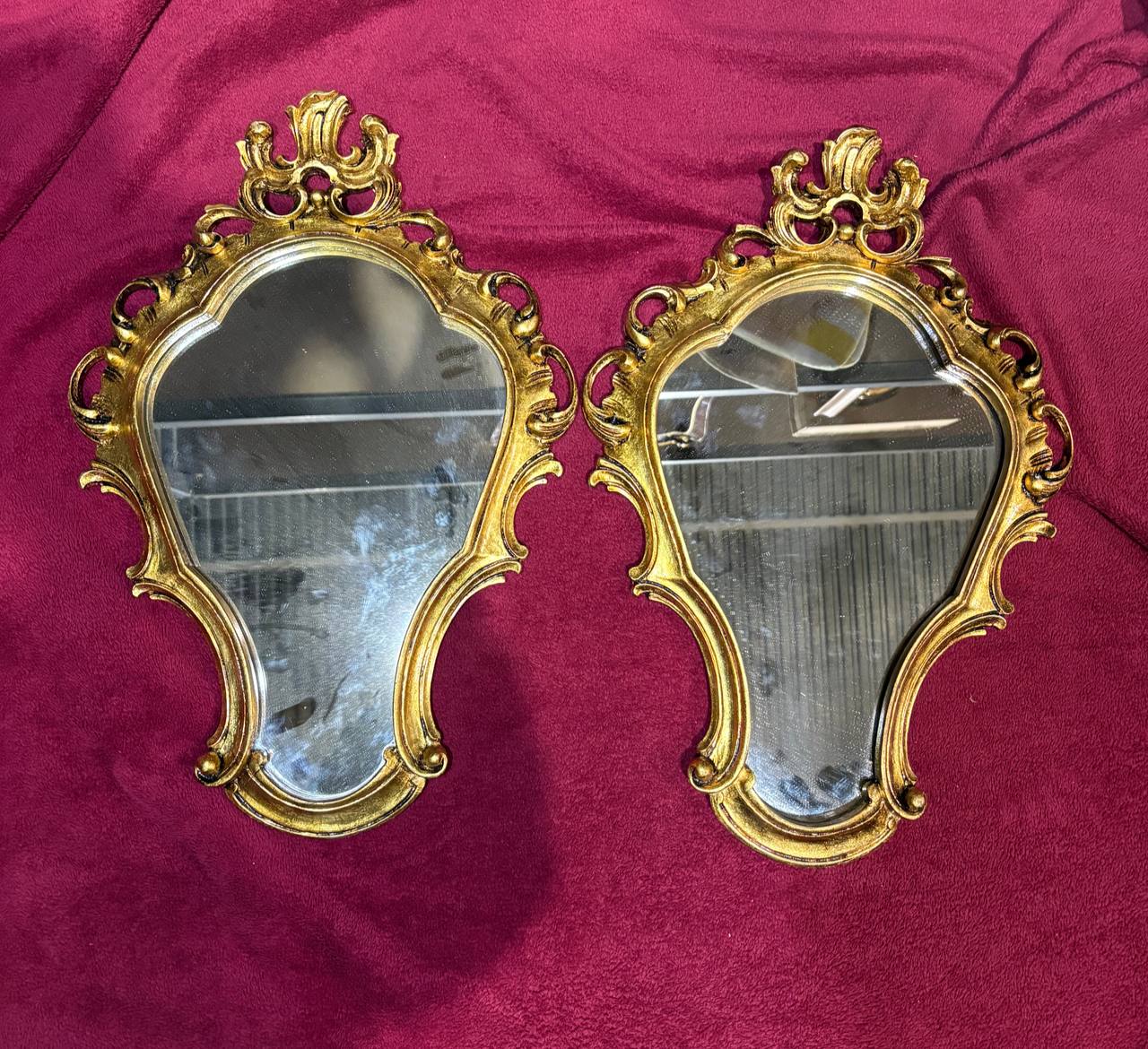 Зеркало настенное в стиле барокко 2 штуки
