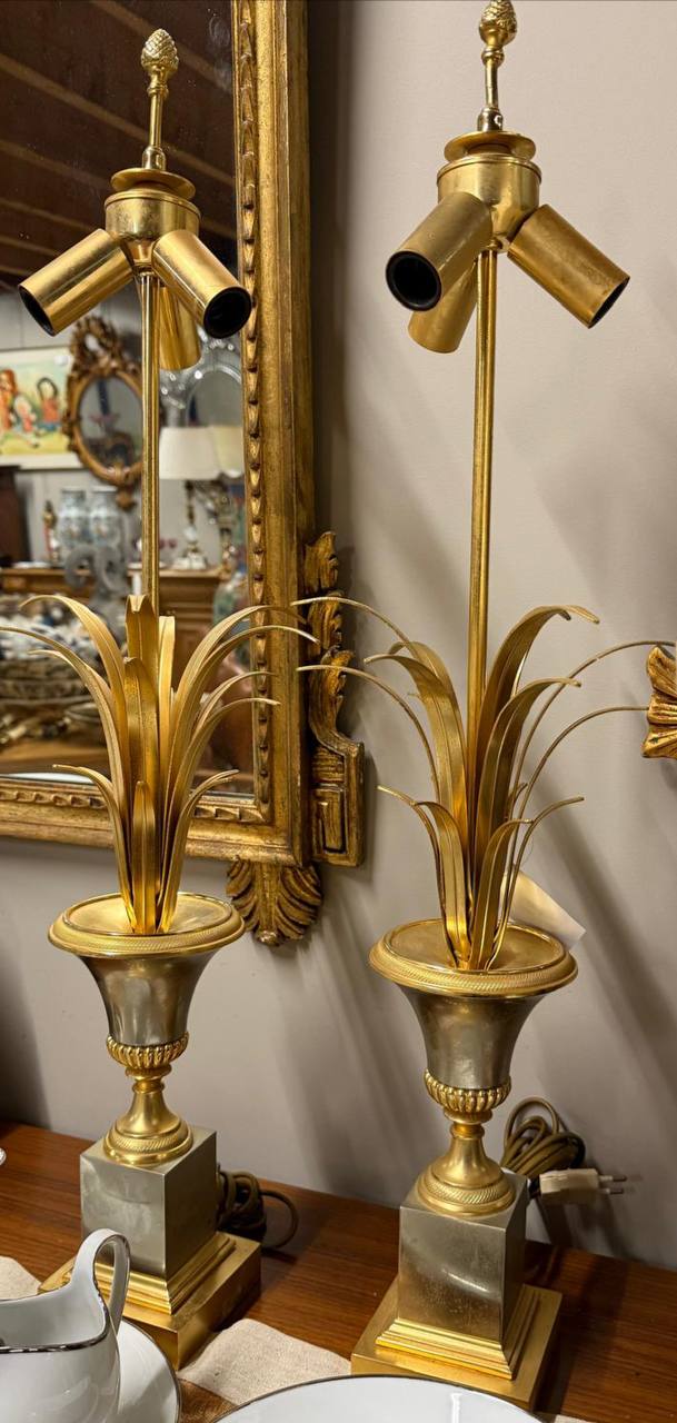 Лампа настольная винтажная 2 штуки