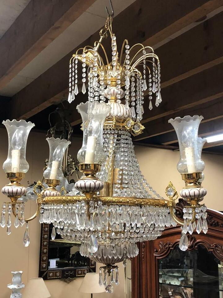 Люстра винтажная