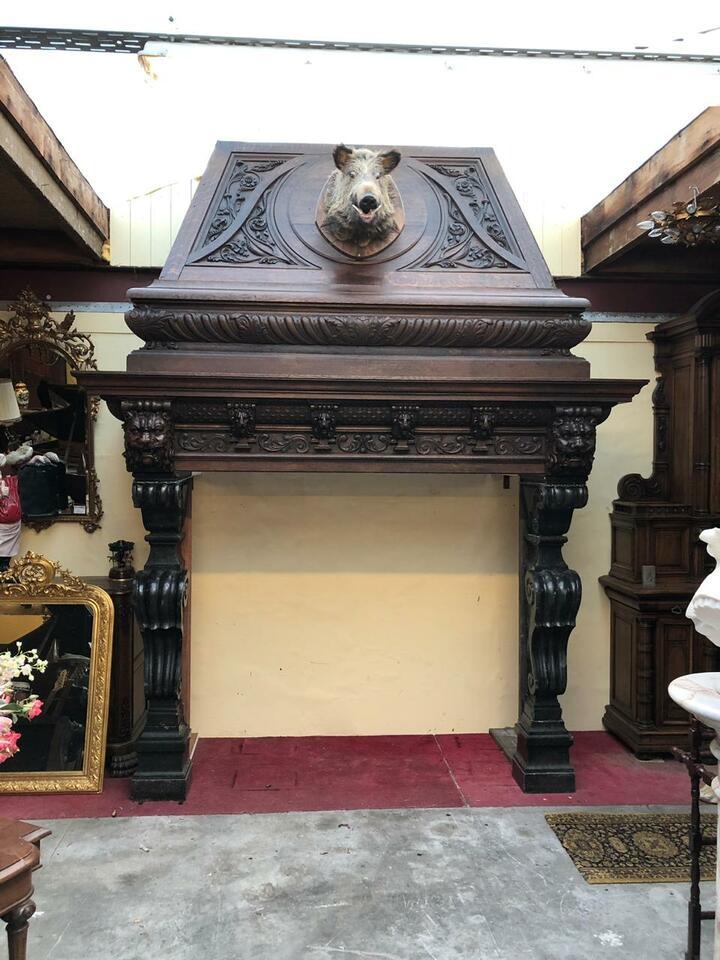 Портал каминный в стиле ренессанс