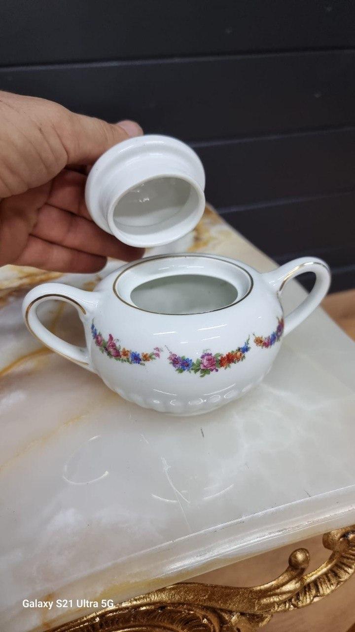 Сахарница винтажная Bohemia