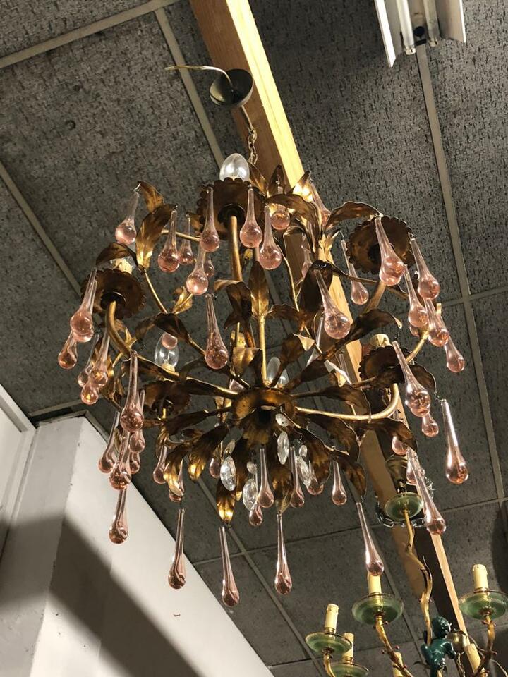 Люстра винтажная