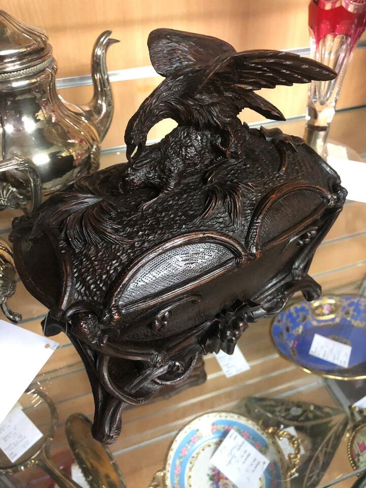 Шкатулка в охотничьем стиле